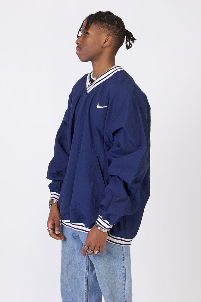 Nike vintage pullover windbreaker hot sale